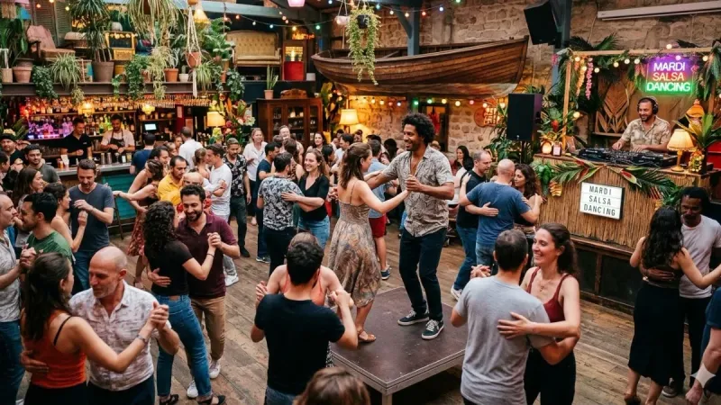 Mardi Salsa Dancing au Comptoir Général